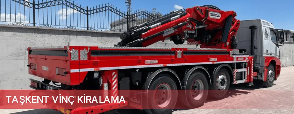 Taşkent İlçemi Vinç Kiralama